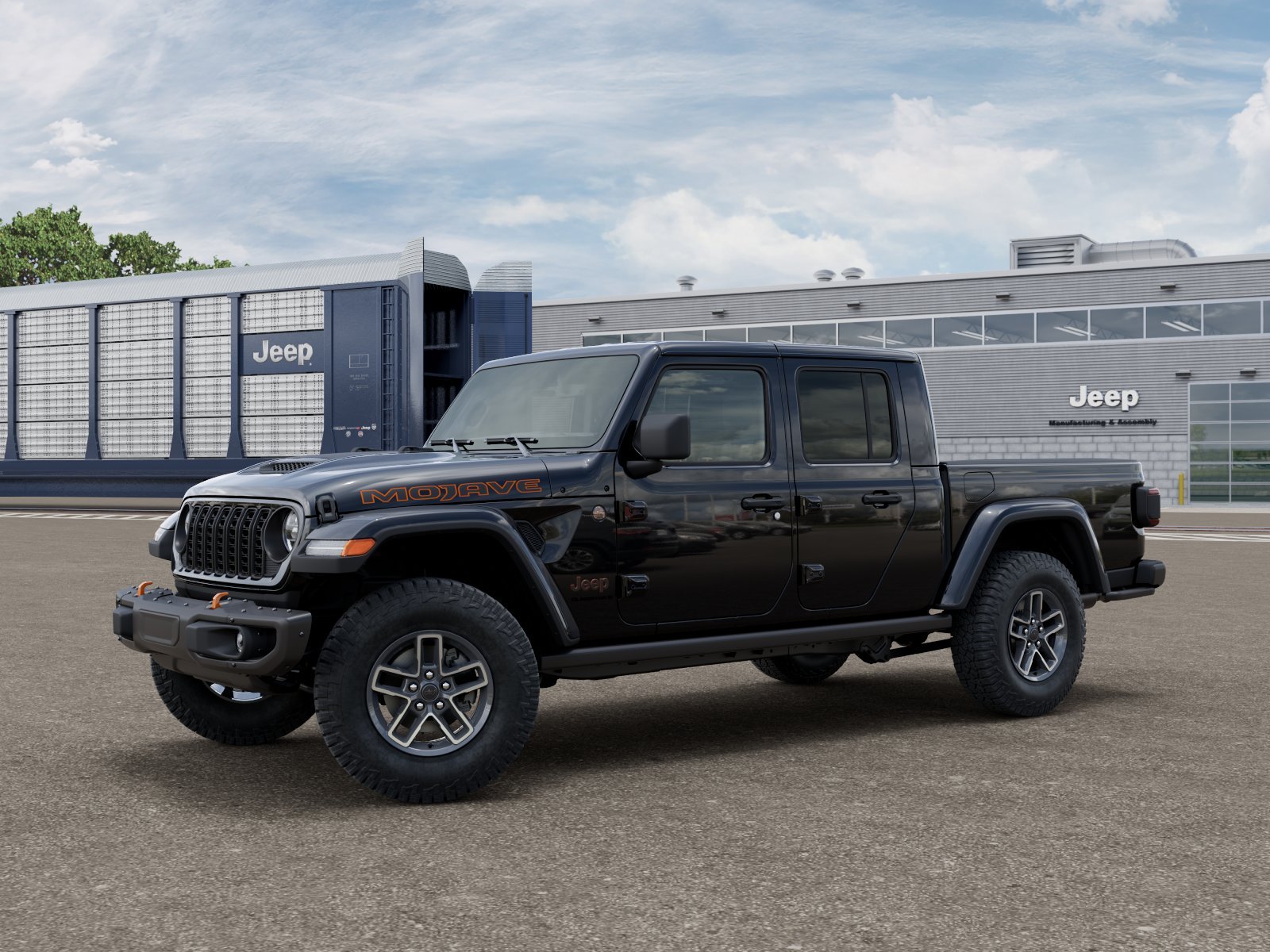 New 2026 Black Clear-Coat Exterior Paint Jeep Mojave image 1