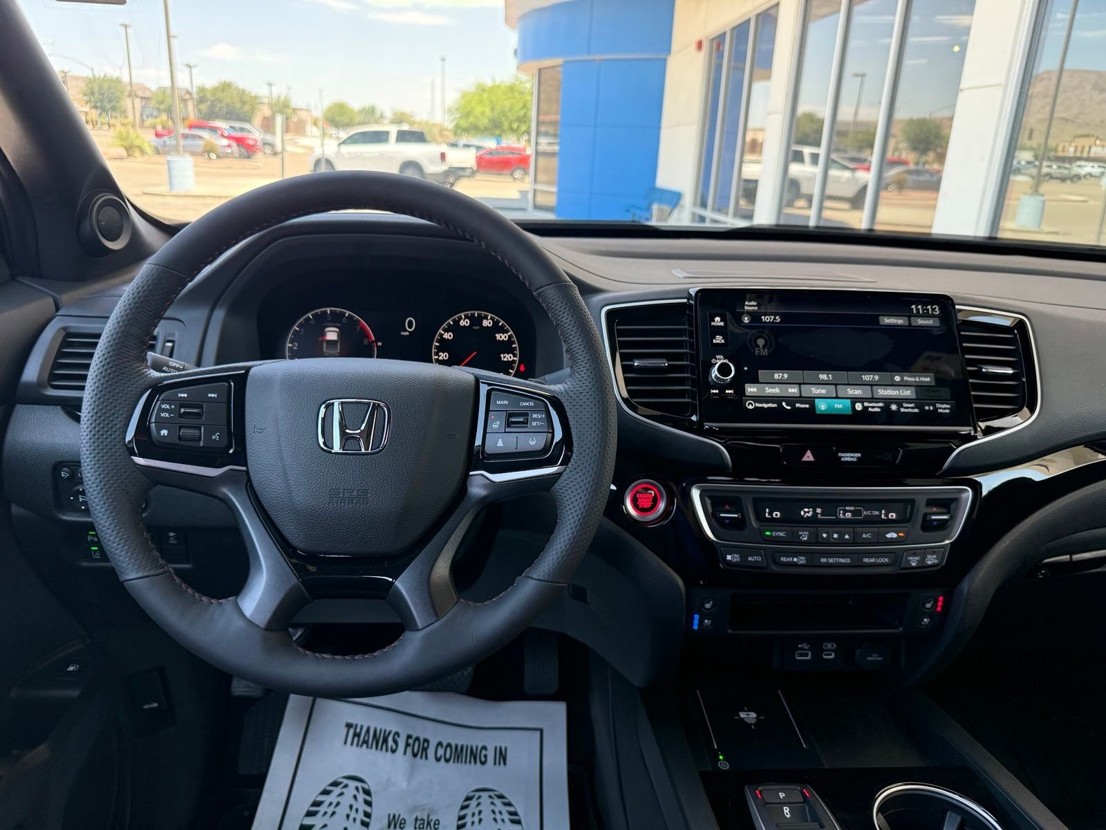 New 2026 Platinum White Pearl Honda Black Edition image 18