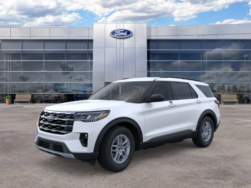 New 2026 Star White Metallic Tri-Coat Ford Active image 1