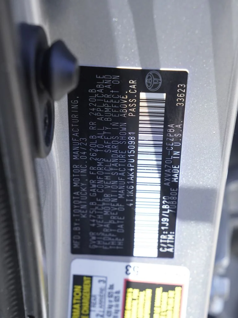 Certified Used 2023 Silver Toyota XSE image 34