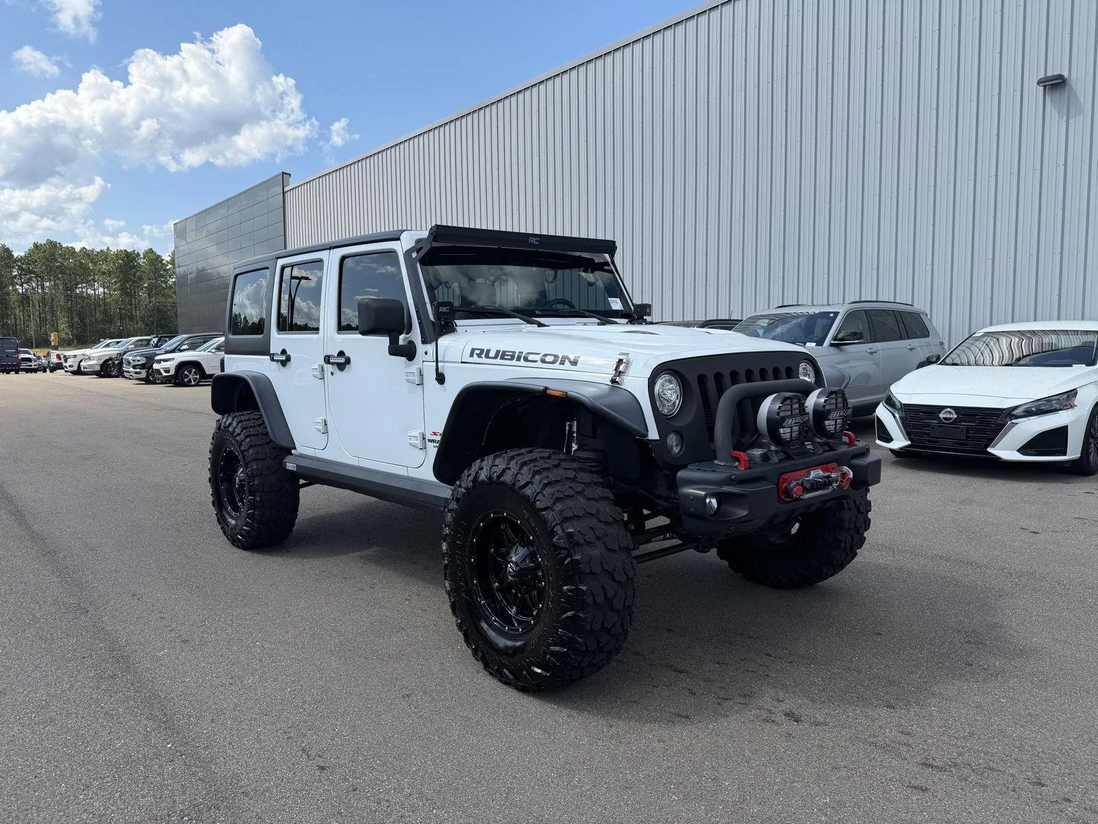 Used 2017 Black Clearcoat Jeep Rubicon Hard Rock image 3