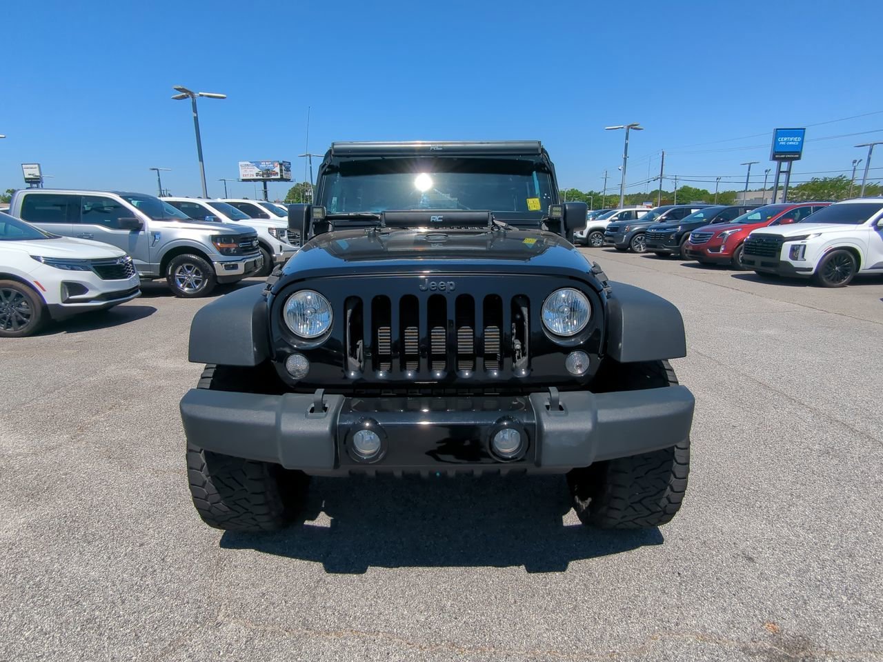 Used 2017 Black Jeep Willys Wheeler image 8