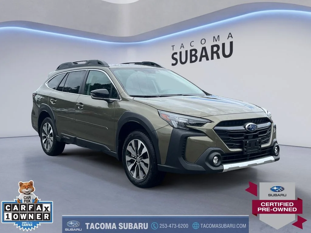 Certified Used 2025 Green Subaru Limited image 7
