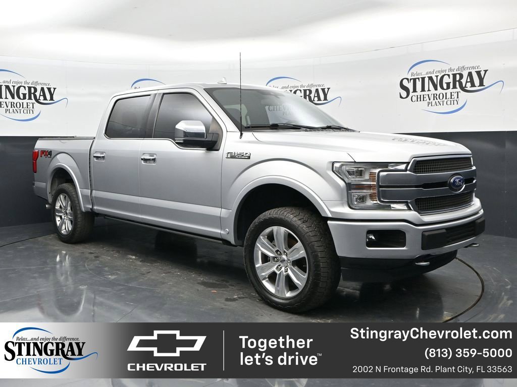 Used 2018 Silver Ford Platinum image 1