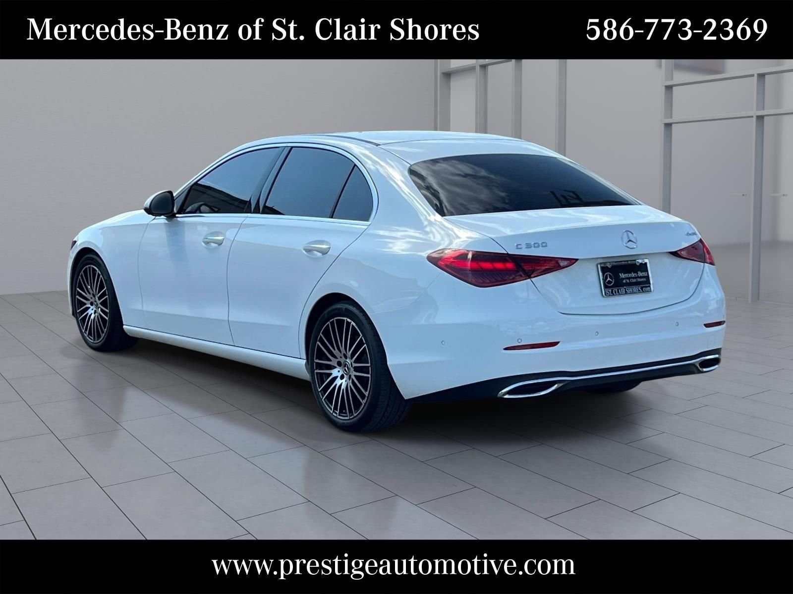 Certified Used 2023 White Mercedes-Benz C 300 image 3