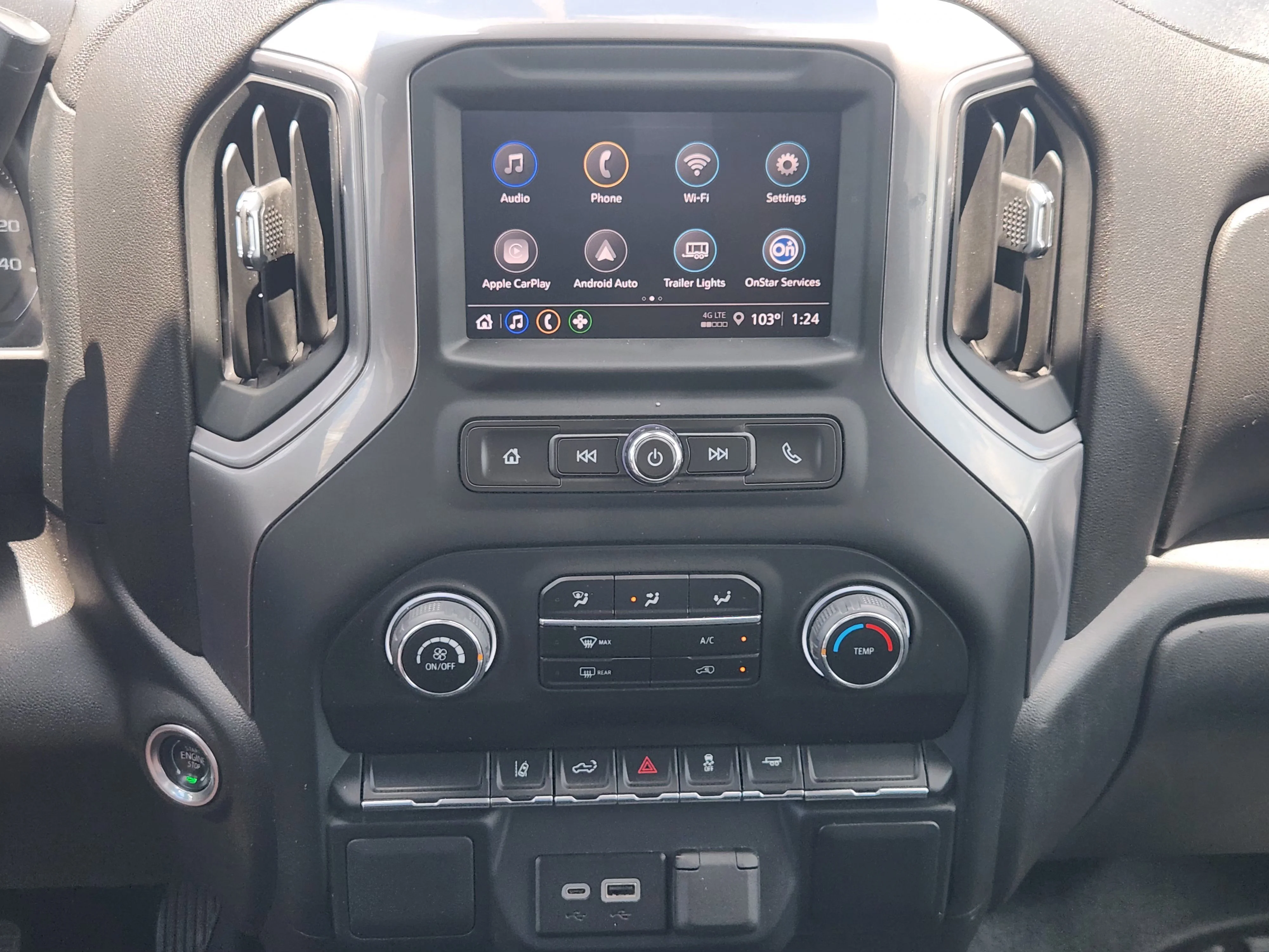 Used 2024 Sterling Gray Metallic Chevrolet Work Truck image 19