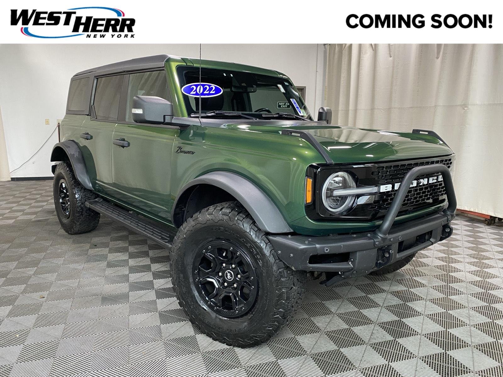 Used 2022 Eruption Green Ford Wildtrak Advanced image 1