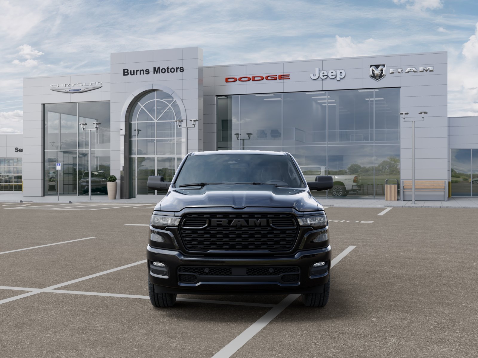 New 2026 Diamond Black Crystal Pearlcoat RAM Express image 6
