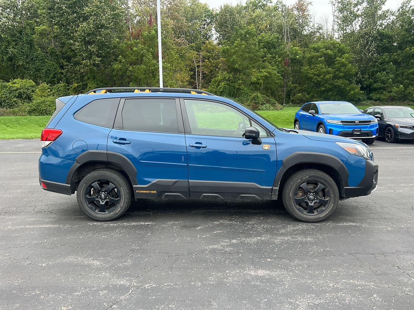 Used 2023 Geyser Blue Subaru Wilderness image 4