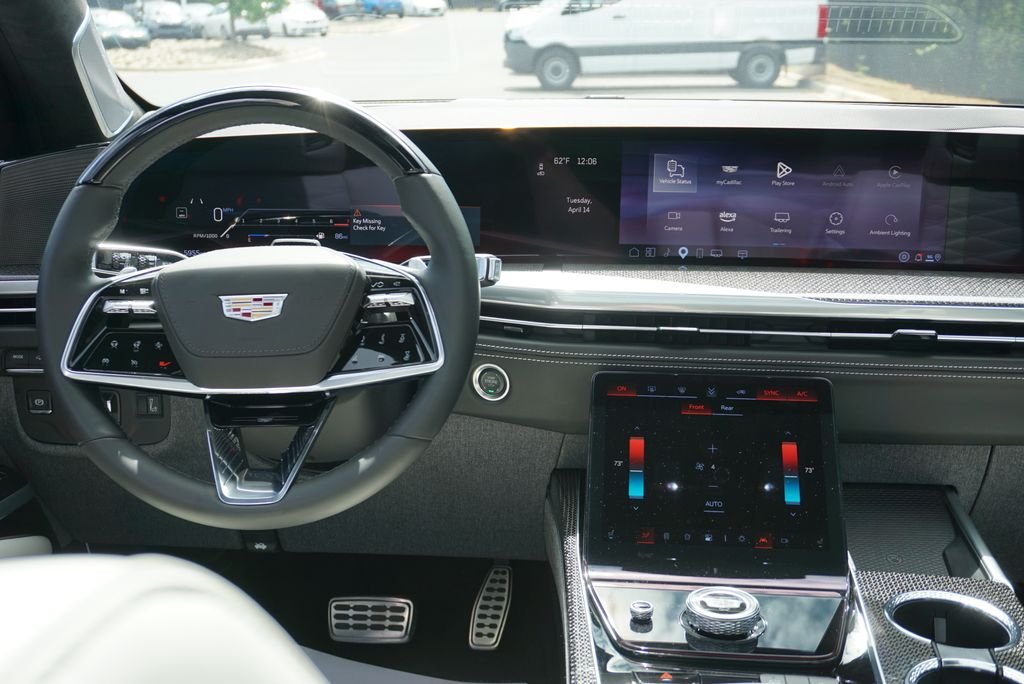 Used 2025 Crystal White Cadillac V-Series image 45