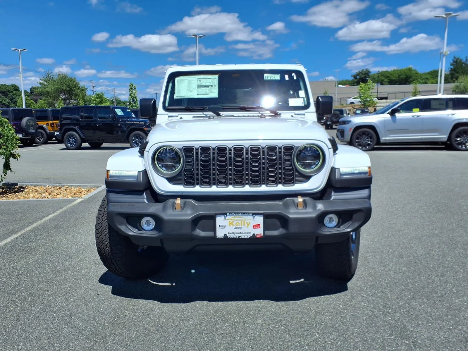 New 2026 Bright White Clearcoat Jeep 85th Anniversary image 3