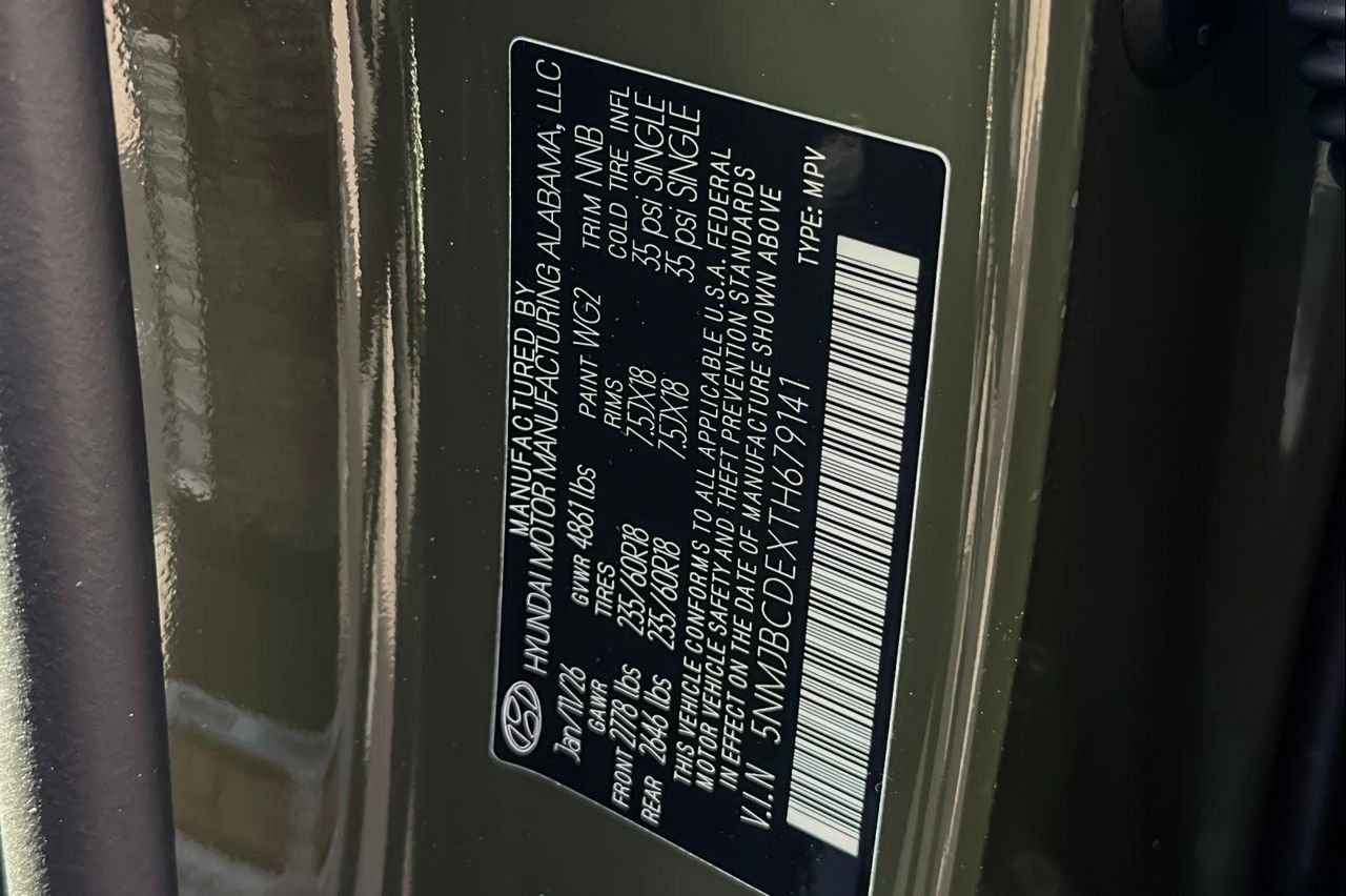New 2026 Green Hyundai SEL AWD image 35