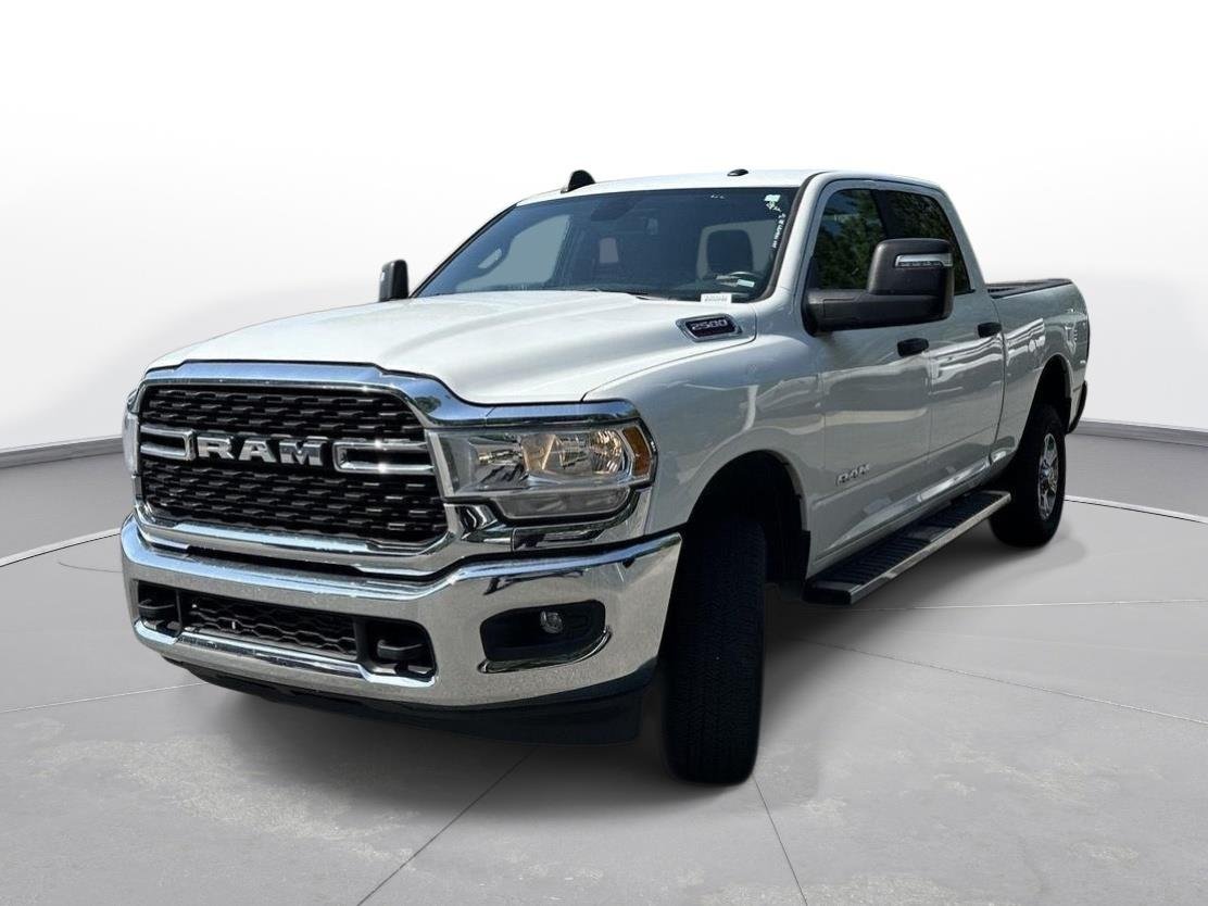 Used 2024 Bright White Clearcoat Ram Big Horn image 2