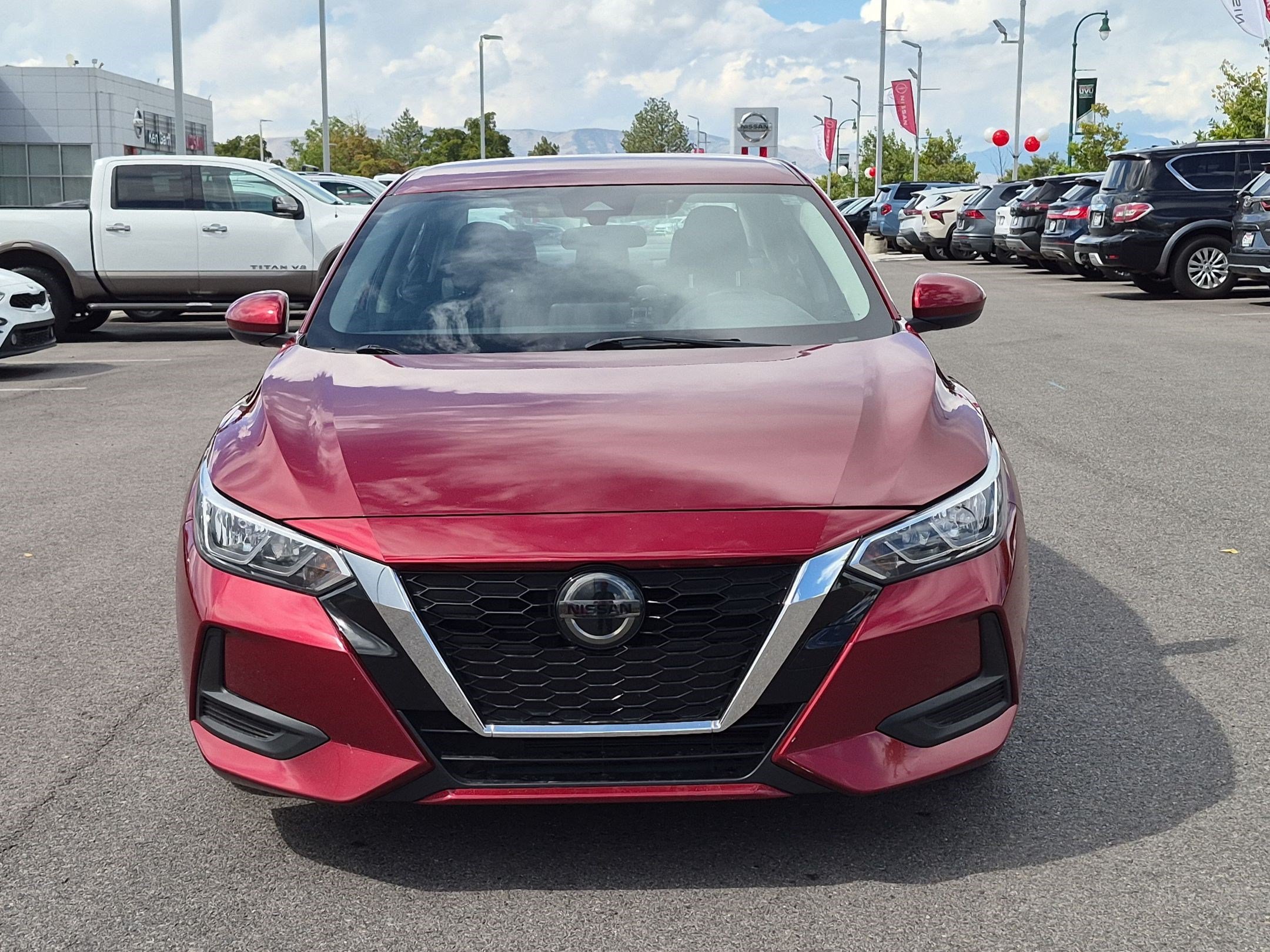 Used 2023 Scarlet Ember Tintcoat Nissan SV image 9