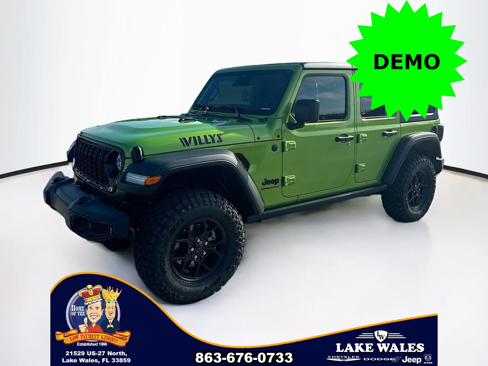New 2026 Mojito Clear-Coat Exterior Paint Jeep Willys image 2