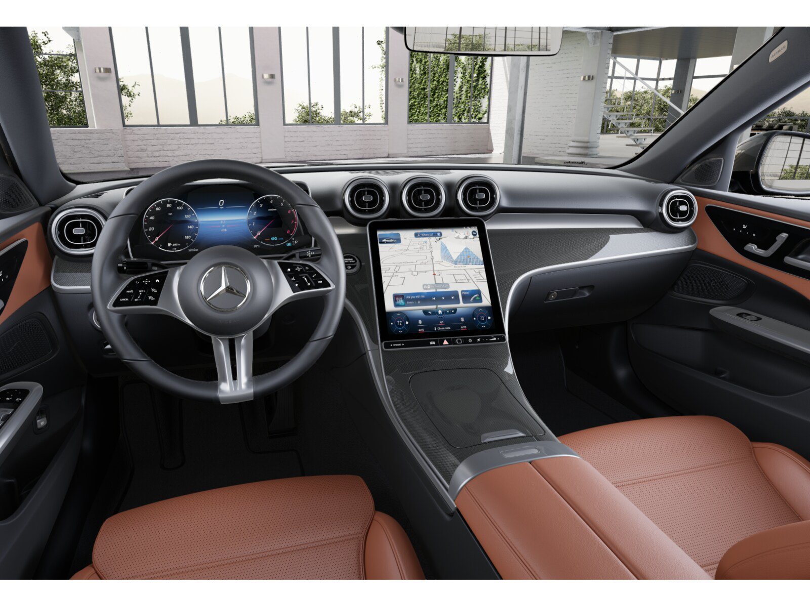 Certified Used 2023 Graphite Grey Metallic Mercedes-Benz C 300 image 3