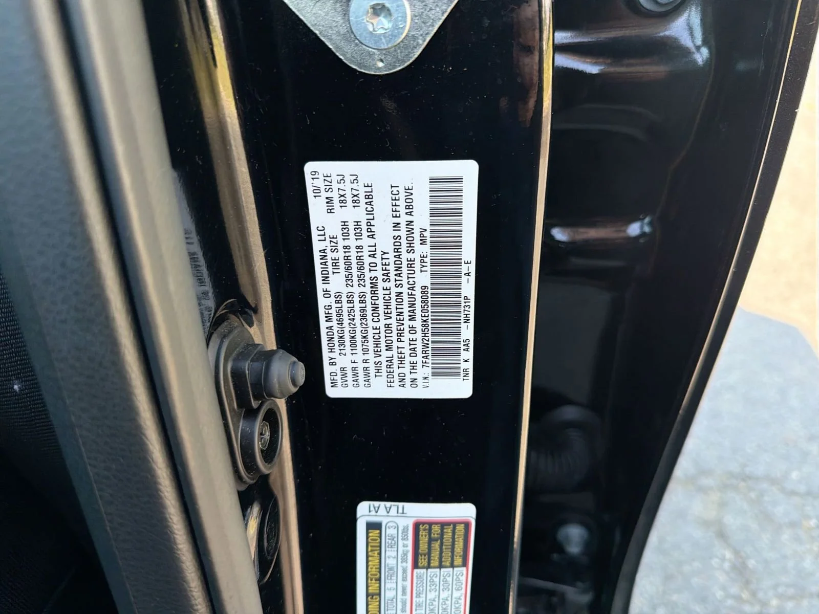 2019 Honda CR-V EX - Photo 68