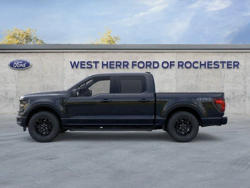 New 2026 Agate Black Metallic Ford XLT image 4