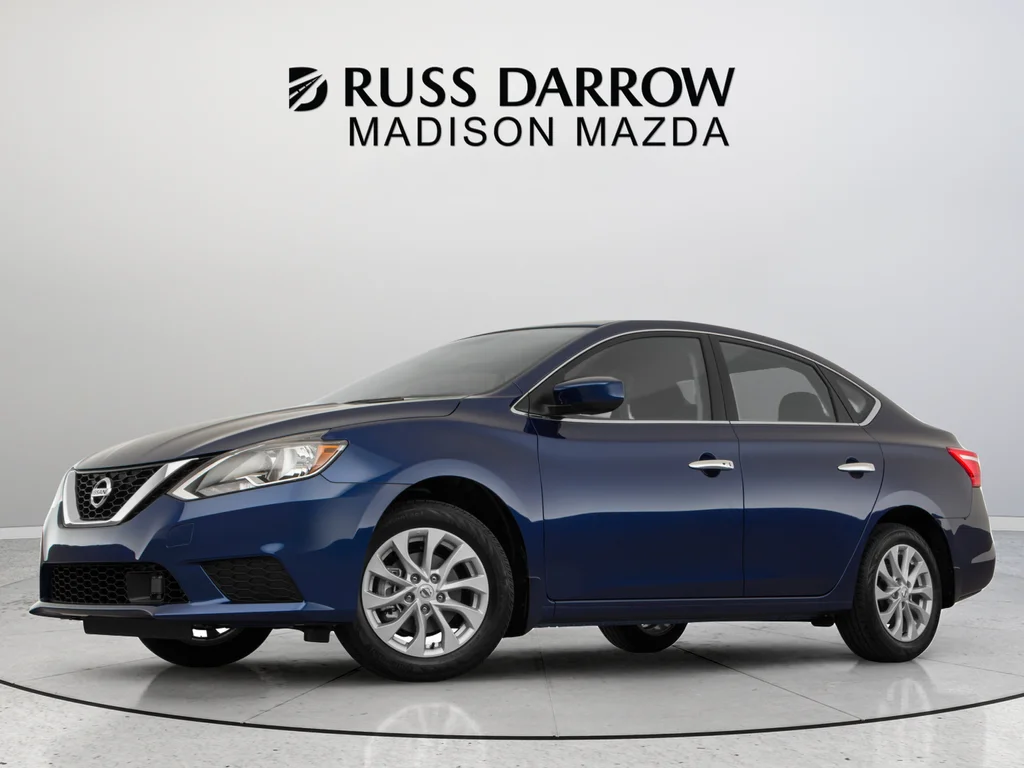 Used 2019 Blue Nissan SV image 1