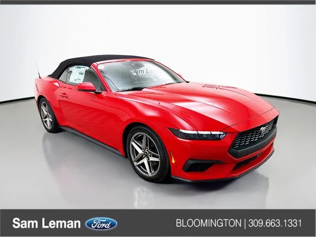 New Ford Mustang Convertible For Sale in Bloomington | Sam Leman Ford