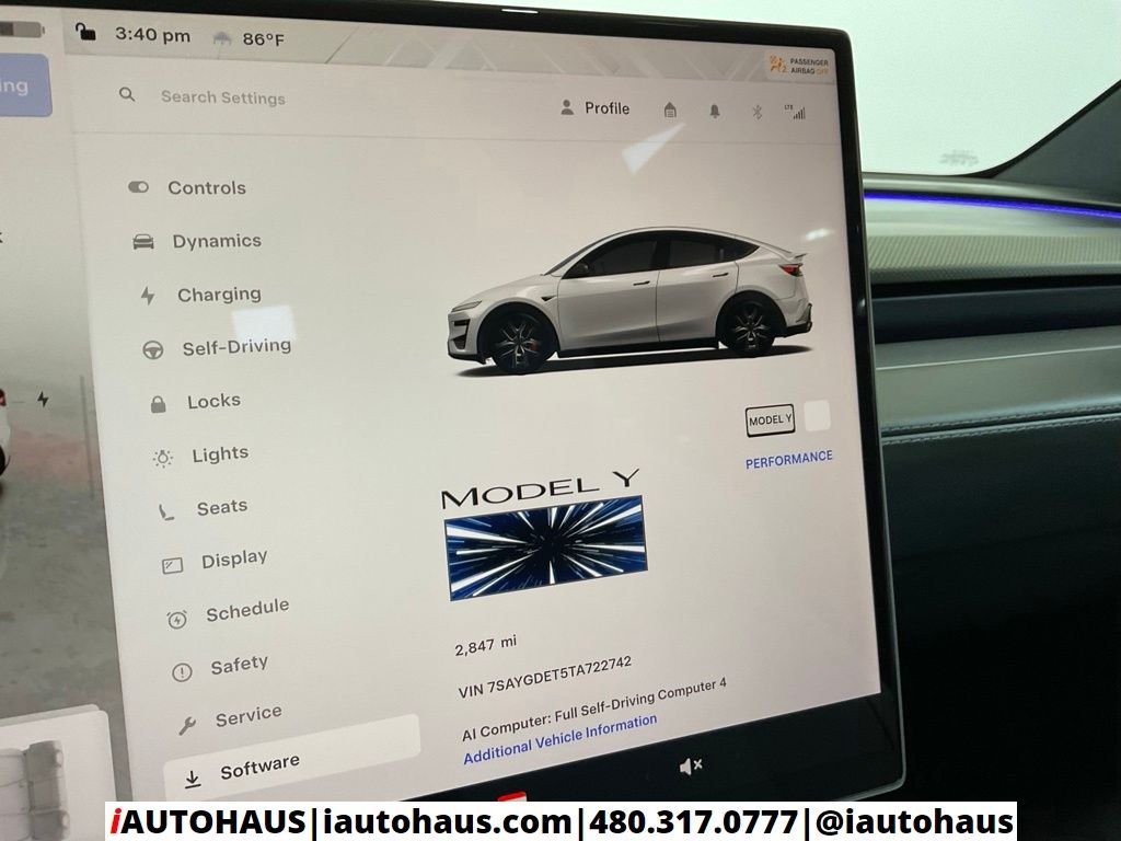 Used 2026 White Tesla Performance image 38