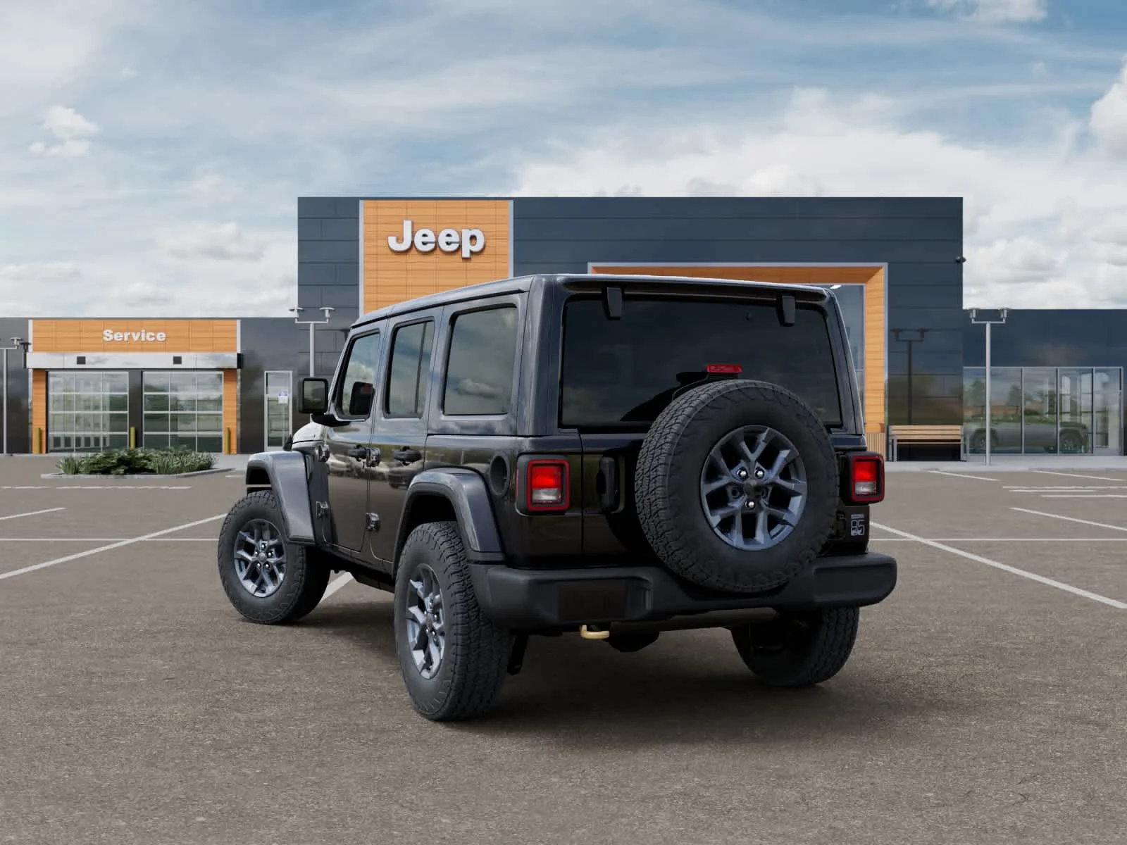 New 2026 Black Clearcoat Jeep 85th Anniversary image 3