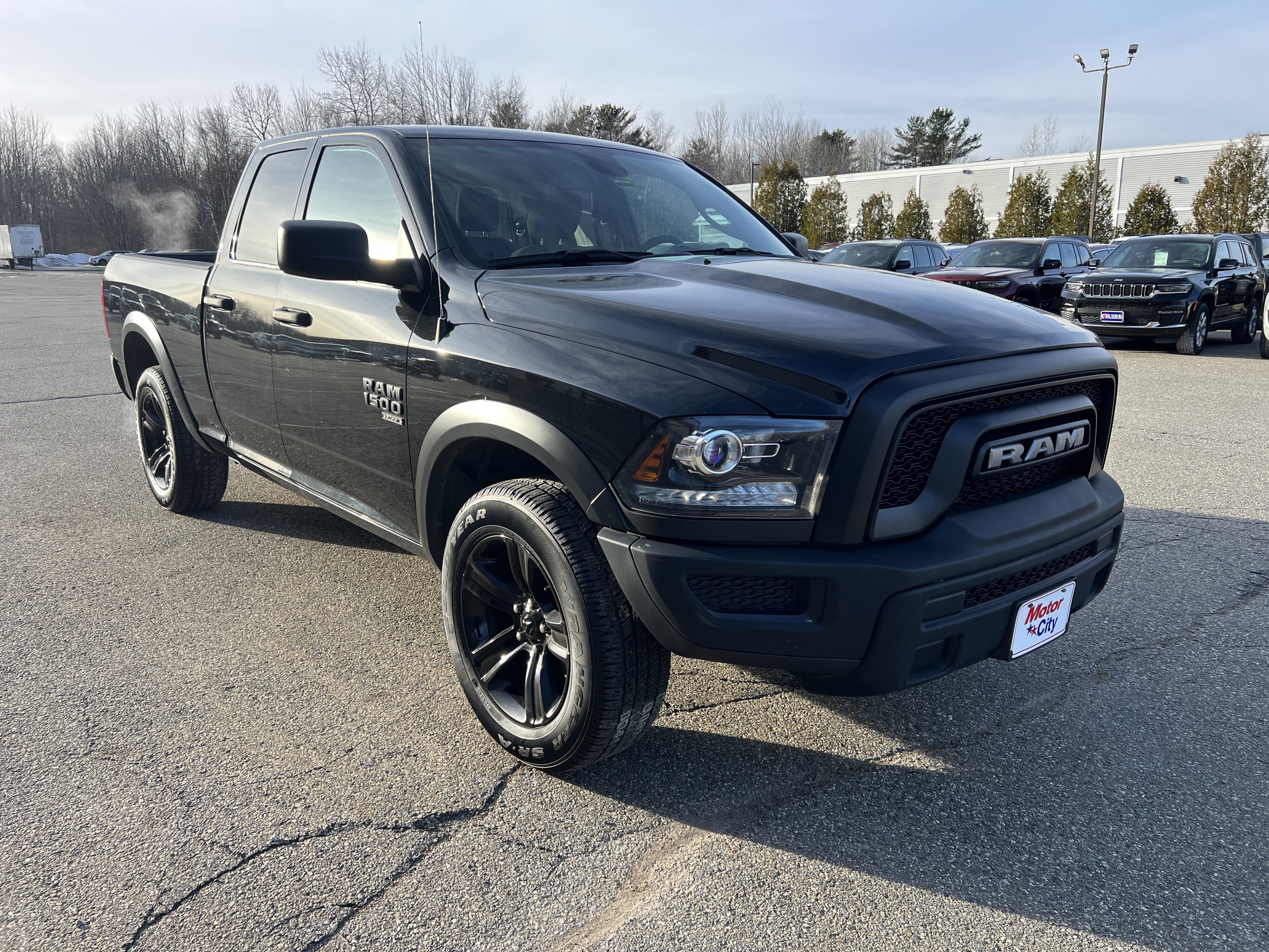 Used 2023 Diamond Black Crystal Pearlcoat Ram Warlock image 3