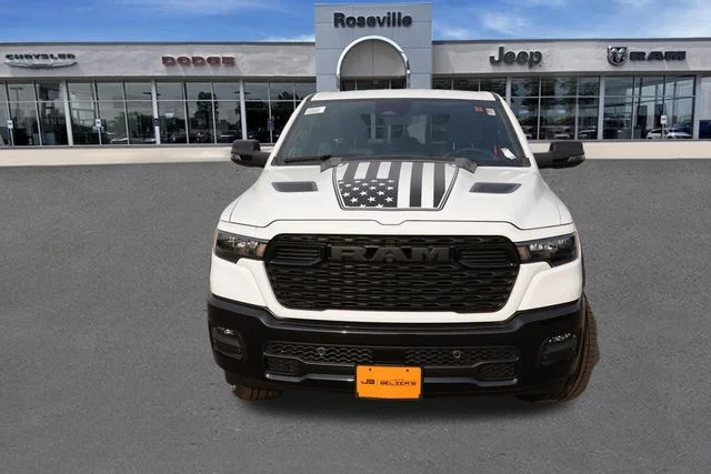 New 2026 Bright White Clearcoat RAM Big Horn image 8
