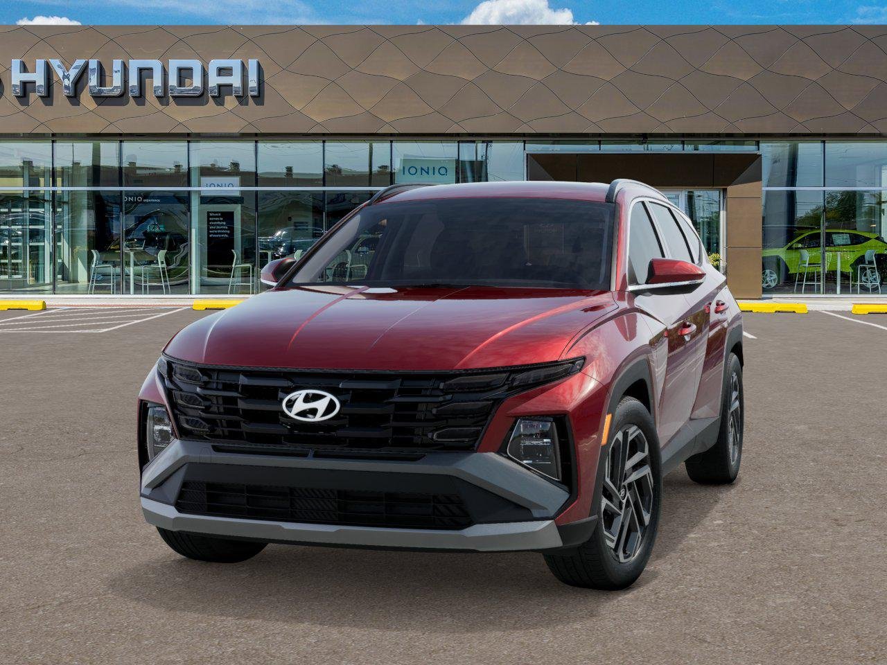 New 2026 Red Hyundai SEL Plus AWD image 6