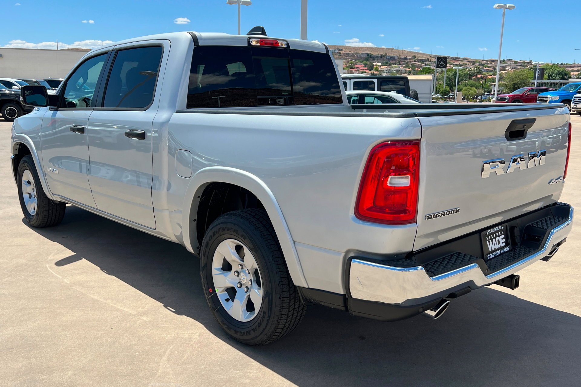 New 2026 Silver Zynith Exterior Paint RAM Big Horn image 3