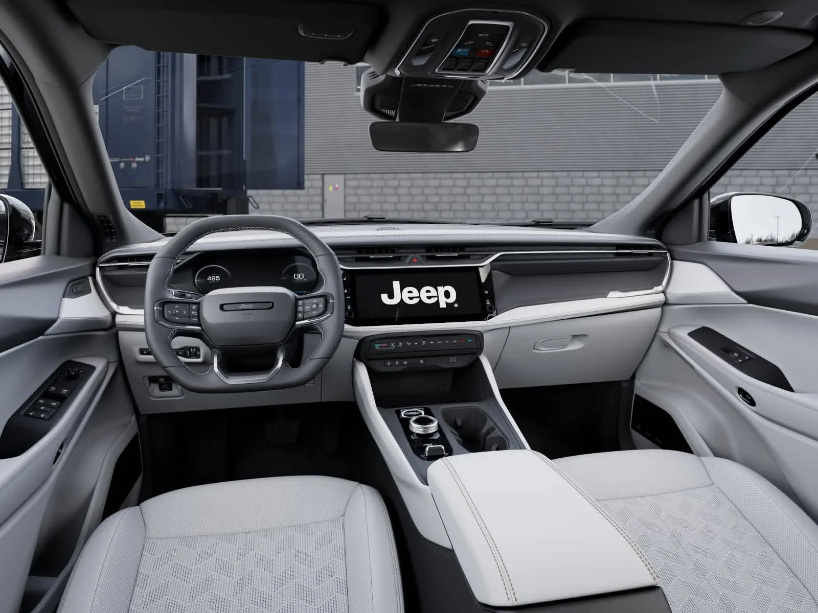 New 2026 Diamond Black Crystal Pearlcoat Jeep Overland image 14
