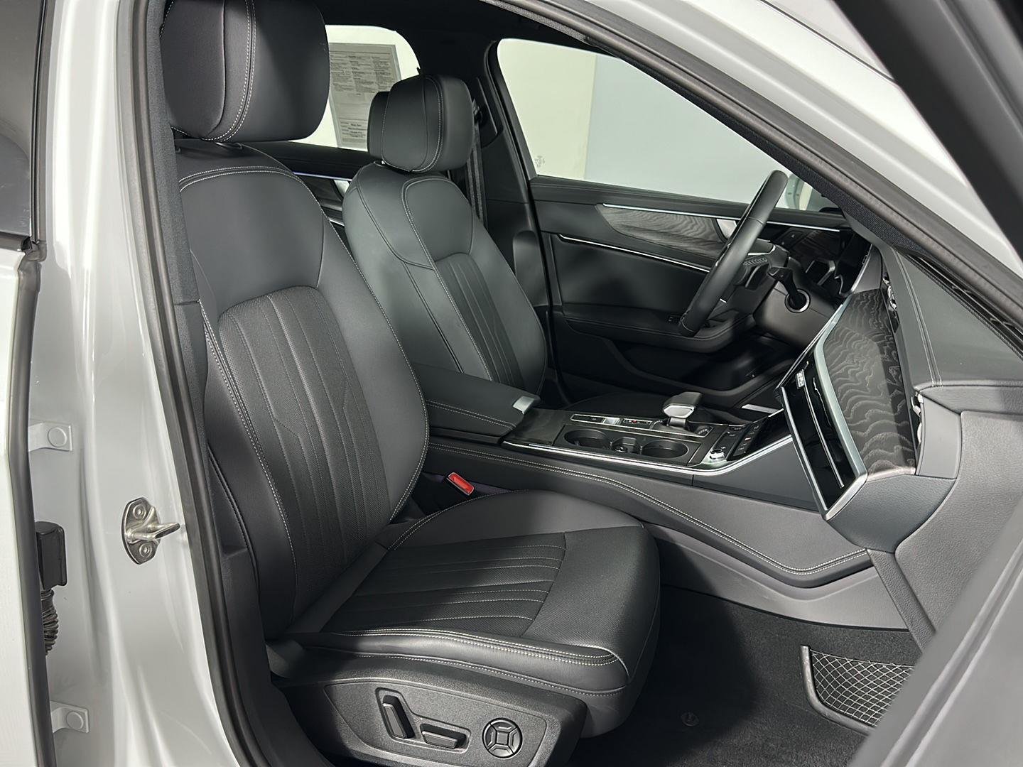 Used 2025 Glacier White Metallic Audi Premium Plus image 2
