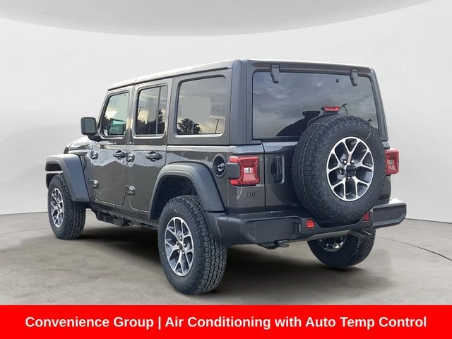 New 2026 Granite Crystal Metallic Clearcoat Jeep 4-DOOR SPORT S image 3