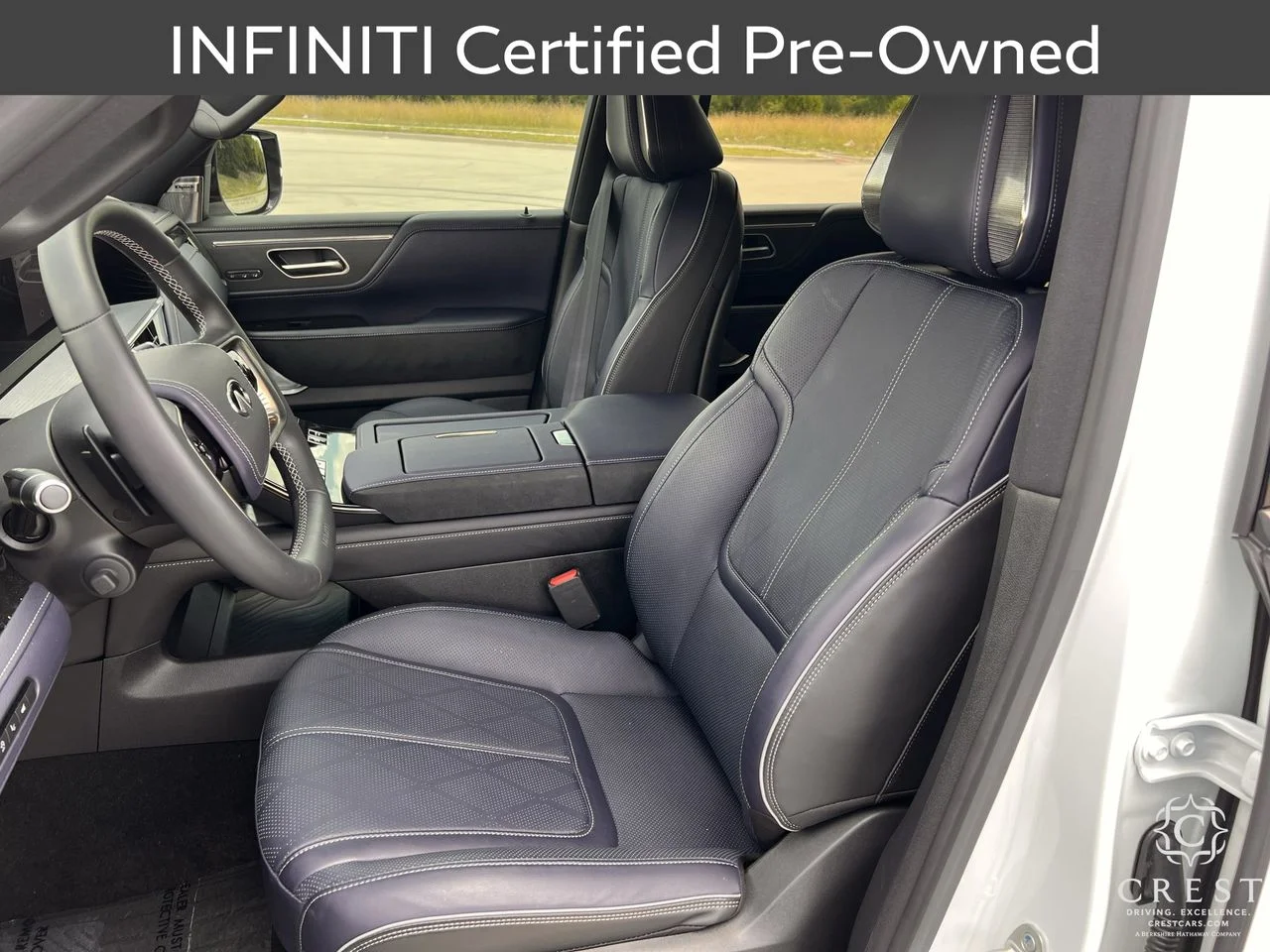 Certified Used 2026 Radiant White INFINITI SPORT image 24