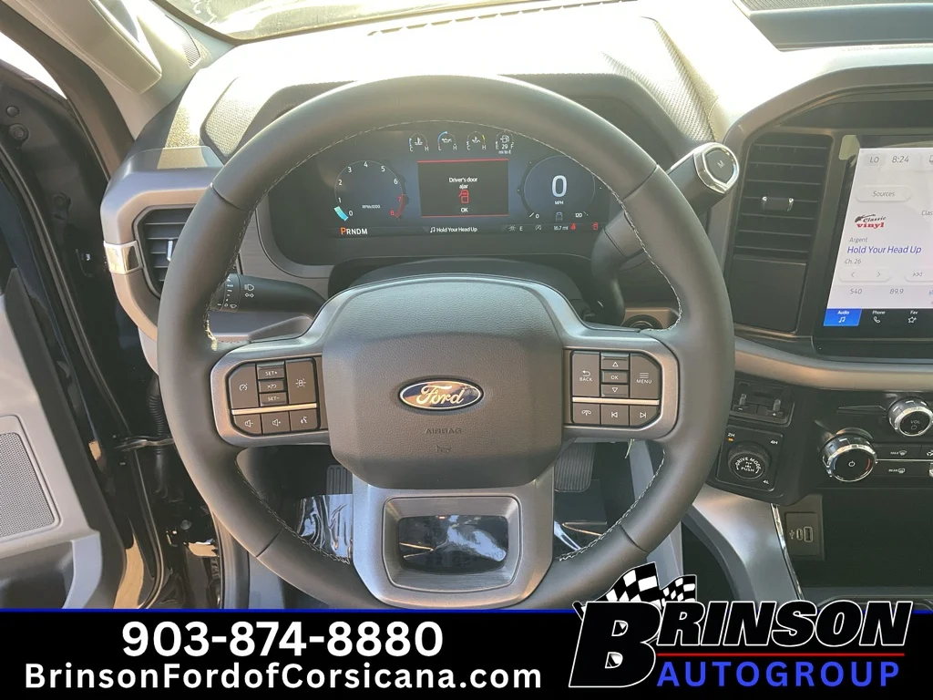 New 2026 Agate Black Metallic Ford XLT image 11