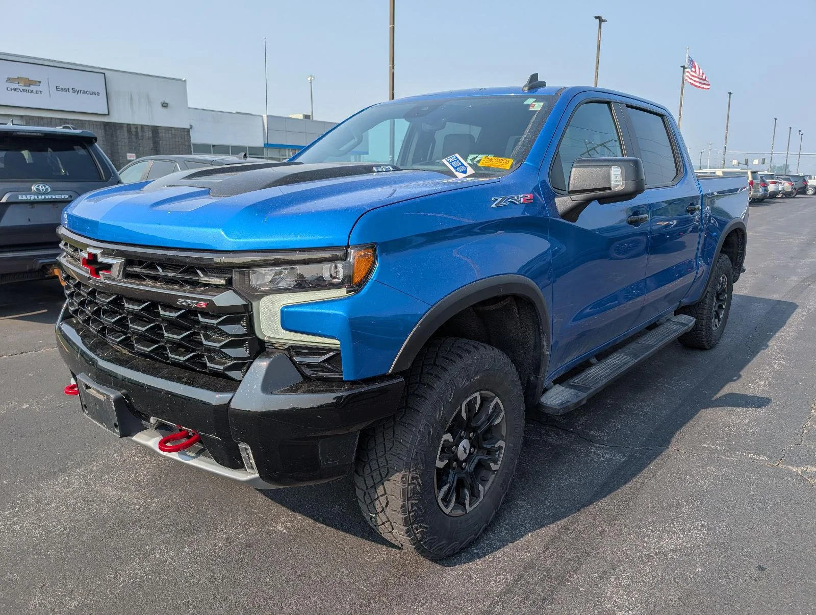 Used 2022 Glacier Blue Metallic Chevrolet ZR2 image 4