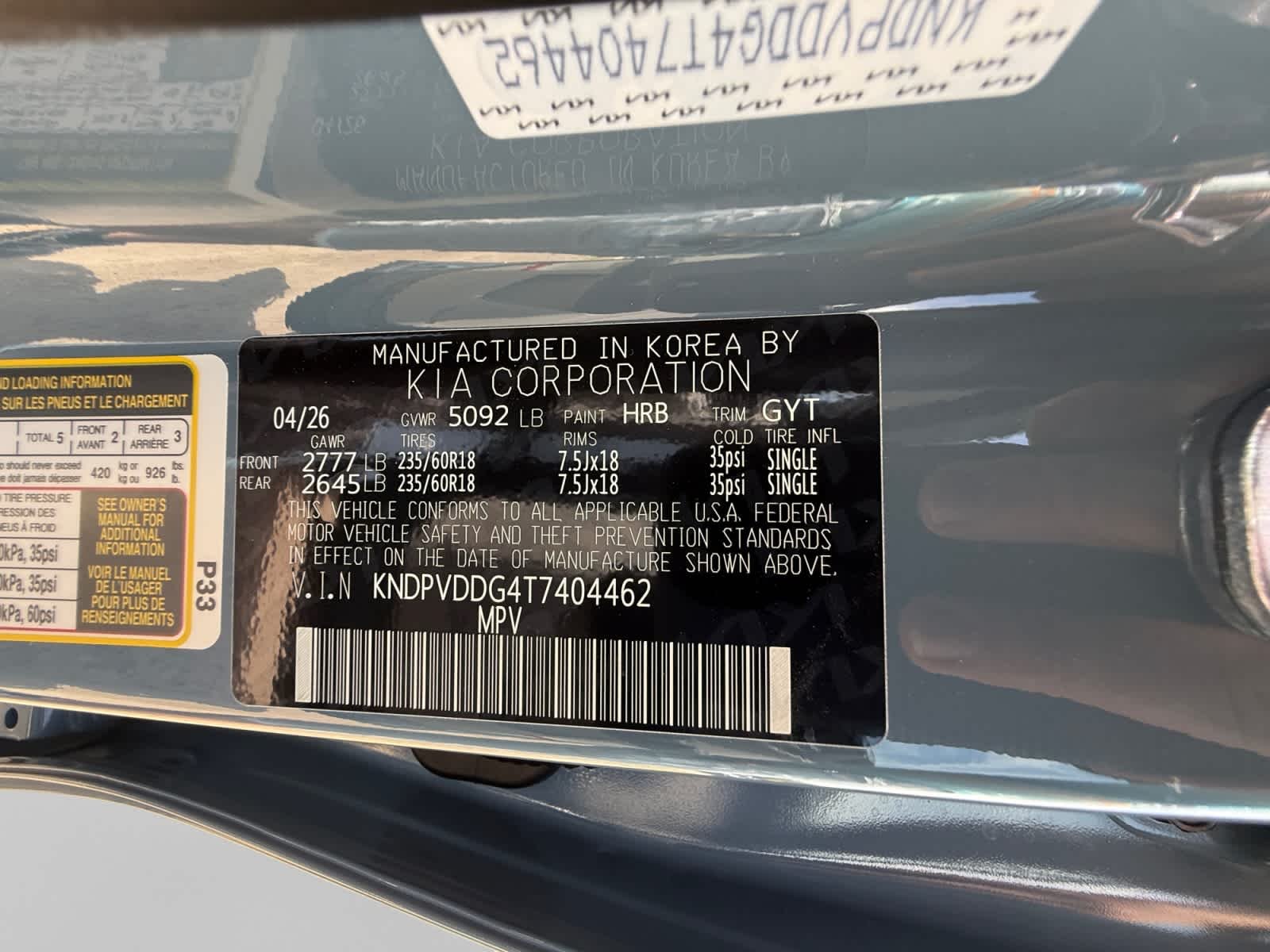 New 2026 Heritage Blue Kia EX image 25