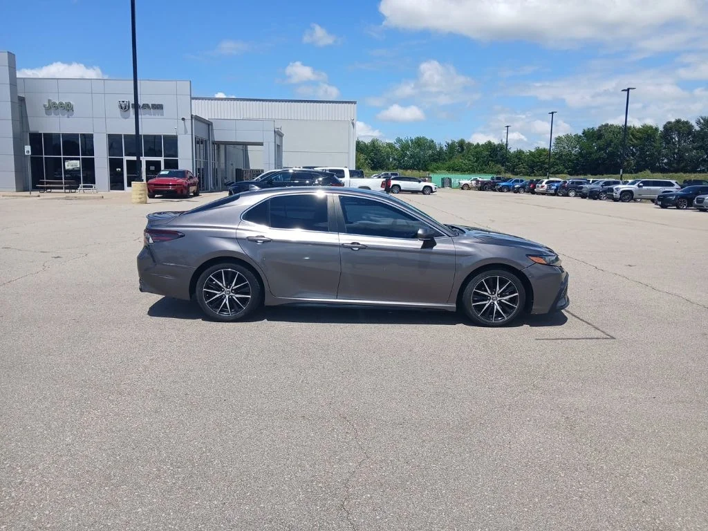 Used 2022 Gray Toyota SE image 8