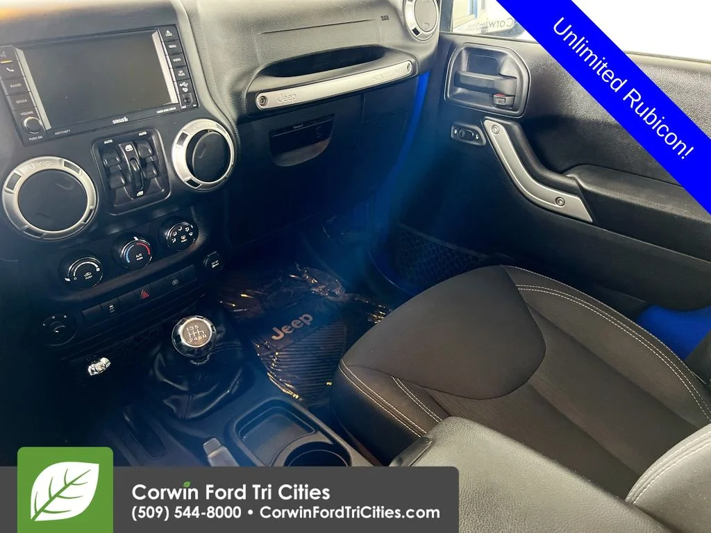 Used 2016 Blue Jeep Unlimited Rubicon image 24