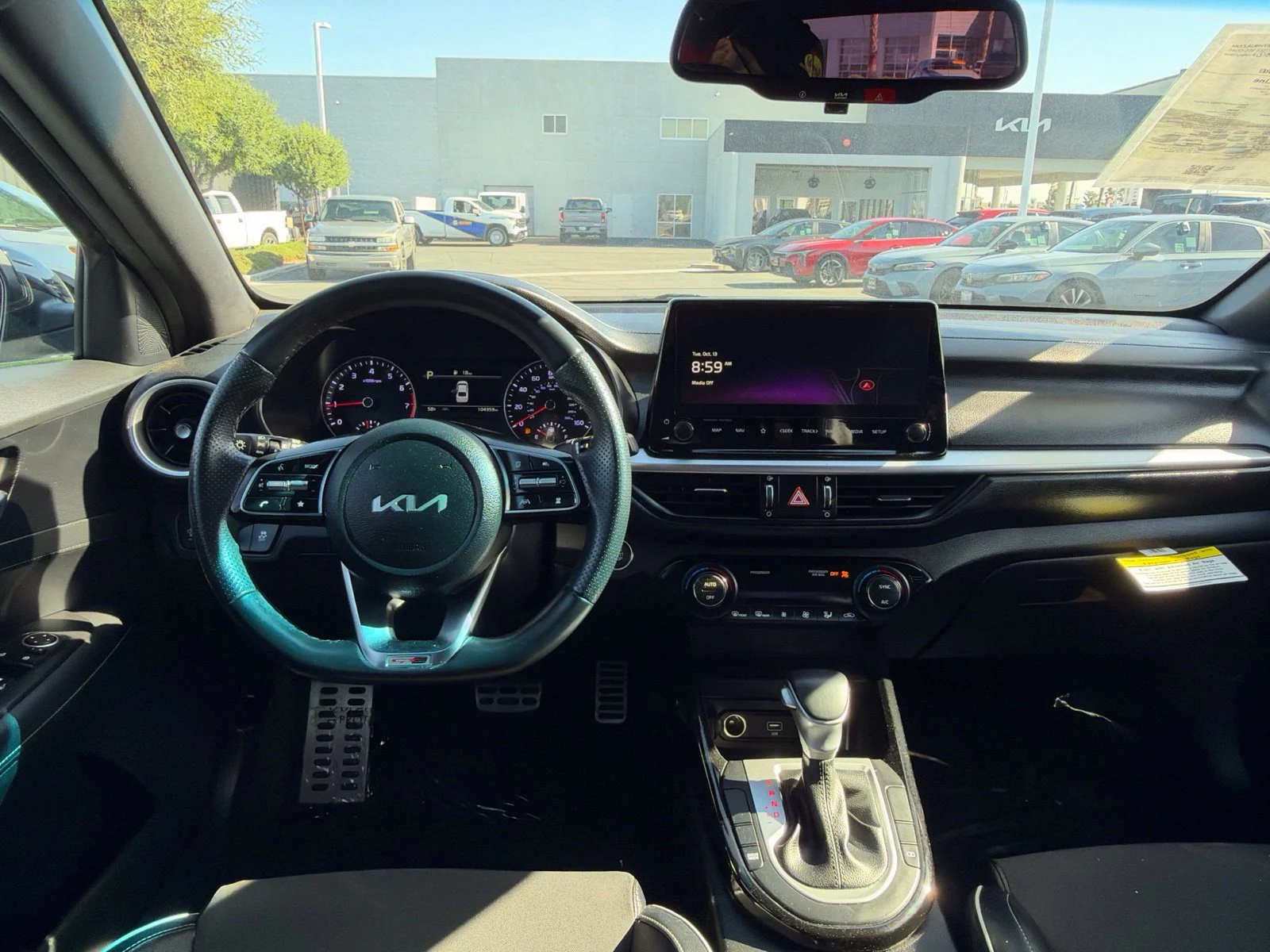 Used 2023 Sporty Blue Kia GT-Line image 21
