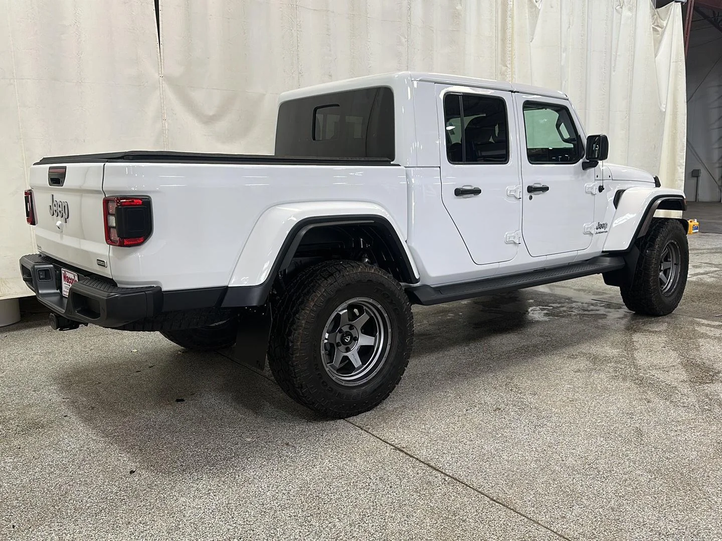Used 2021 Bright White Clearcoat Jeep Overland image 5
