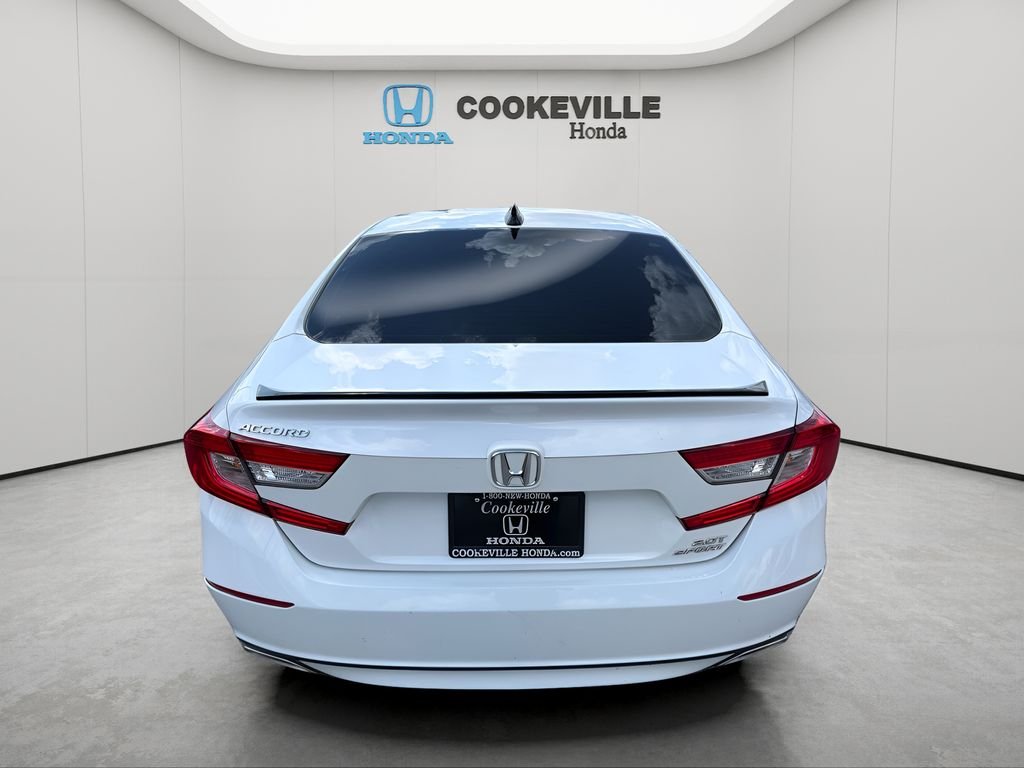 Used 2022 Platinum White Pearl Honda Sport 2.0T image 6
