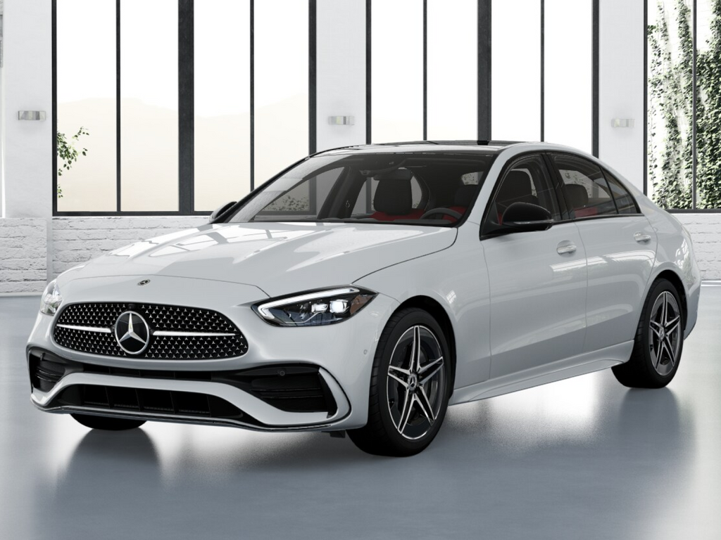 New 2026 MANUFAKTUR Moonlight White Metallic Mercedes-Benz C 300 image 1