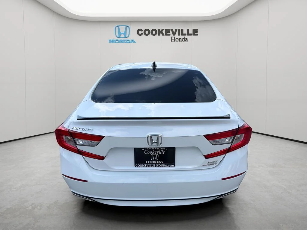 Used 2022 Platinum White Pearl Honda Sport 2.0T image 6