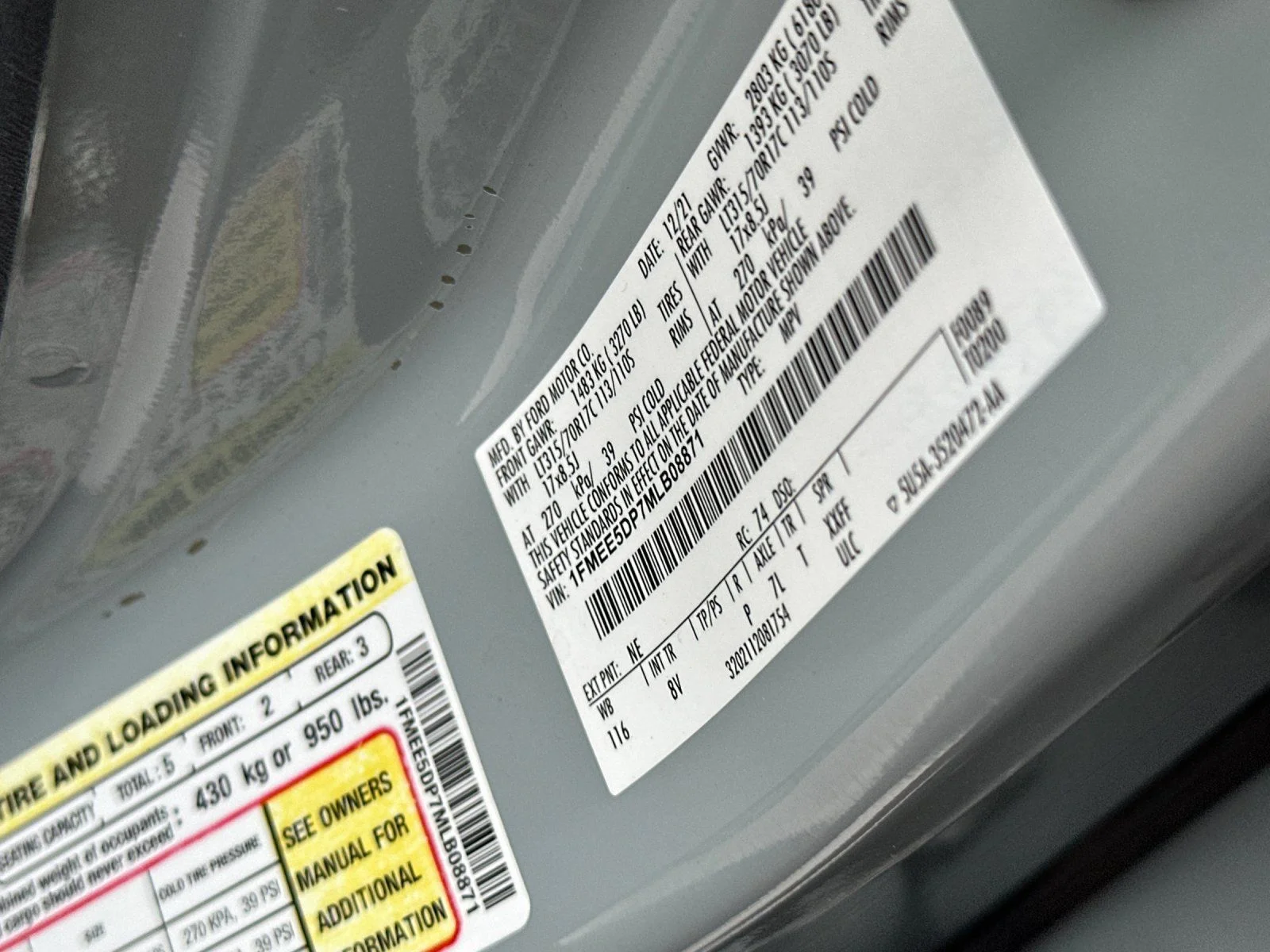 Used 2021 Cactus Gray Ford  image 26