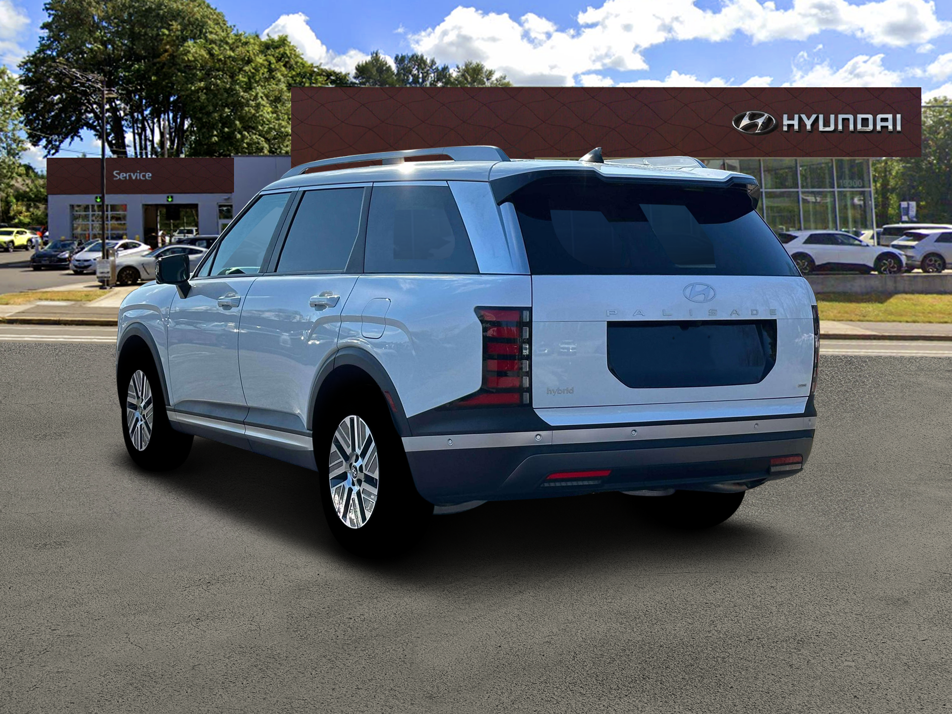 New 2026 Creamy White Pearl Hyundai SEL Premium 7P image 5
