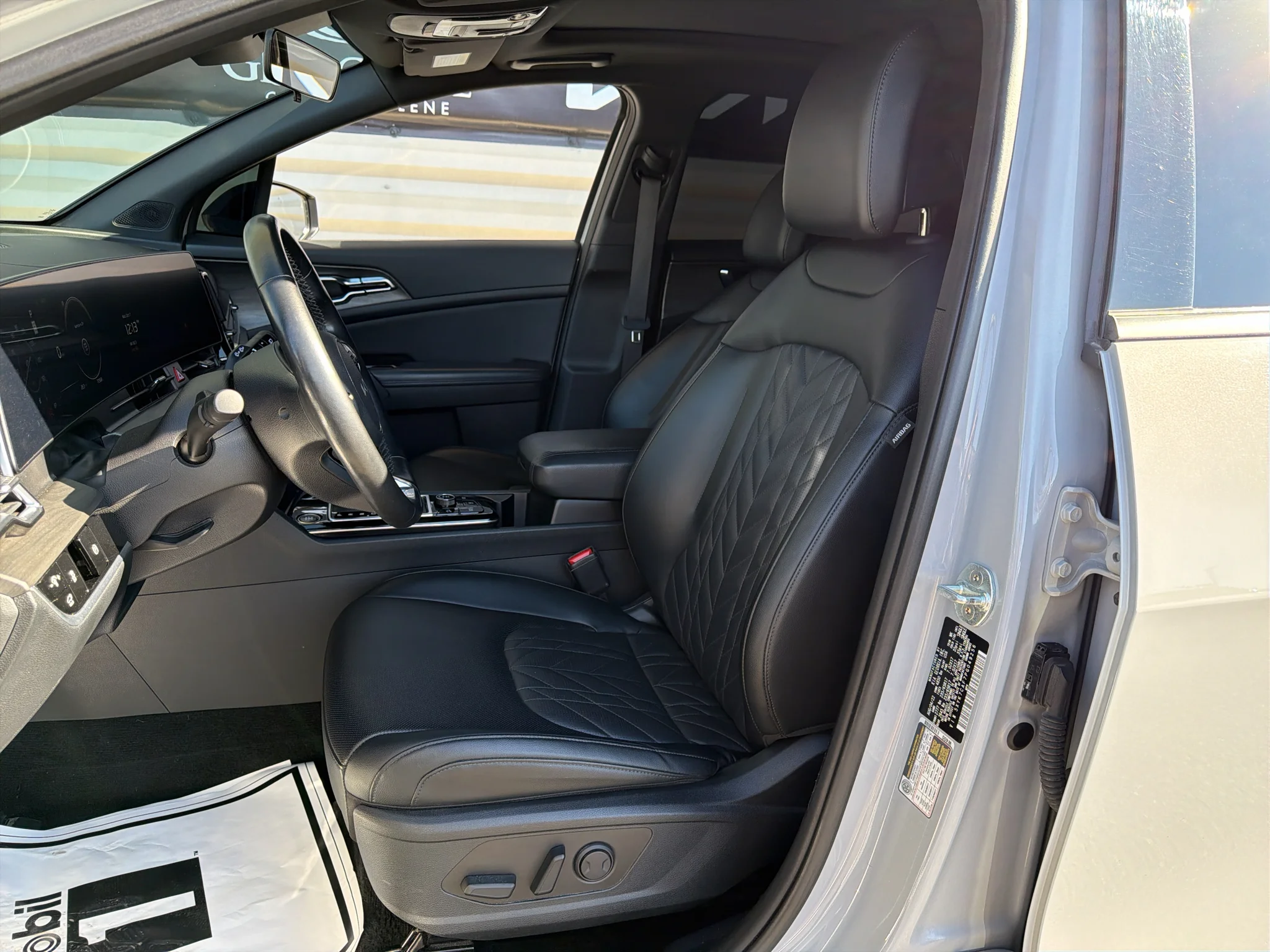 Used 2023 Wolf Gray/Ebony Black Roof Kia X-Pro Prestige image 11