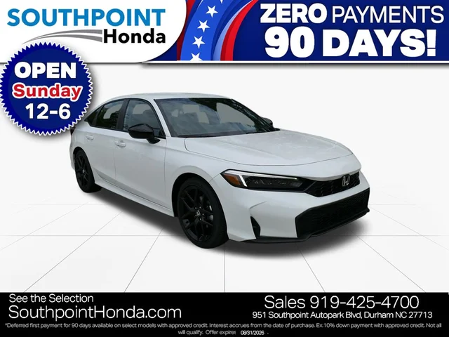 2026 Honda Civic Sport