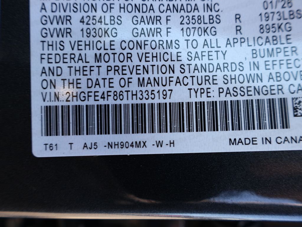 Used 2026 Gray Honda Sport Touring image 35