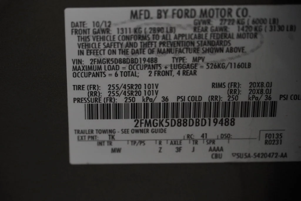 Used 2013 Gray Ford Limited image 49